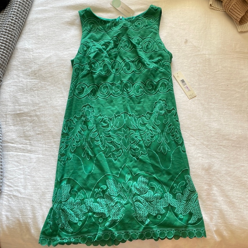 NWT Green cocktail dress, wedding guest dress